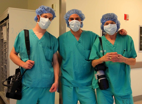 To report “60 Lives,” the New York Times’ Sean Patrick Farrell, Kevin Sack and Nicole Bengiveno scrubbed in for surgery after surgery.