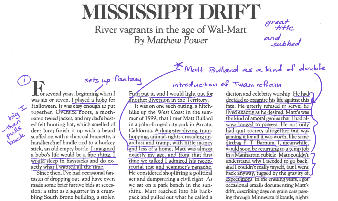 For V.V. Ganeshananthan&#8217;s hand-annotated copy of &#8220;Mississippi Drift,&#8221; published here with the permission of Harper&#8217;s, see the images at the end of this essay.